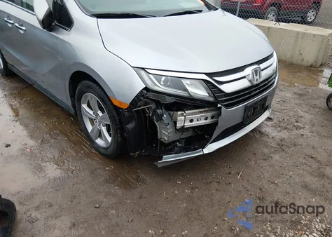 2019 Honda Odyssey Ex-L из США, поврежденный, VIN 5FNRL6H72KB027482